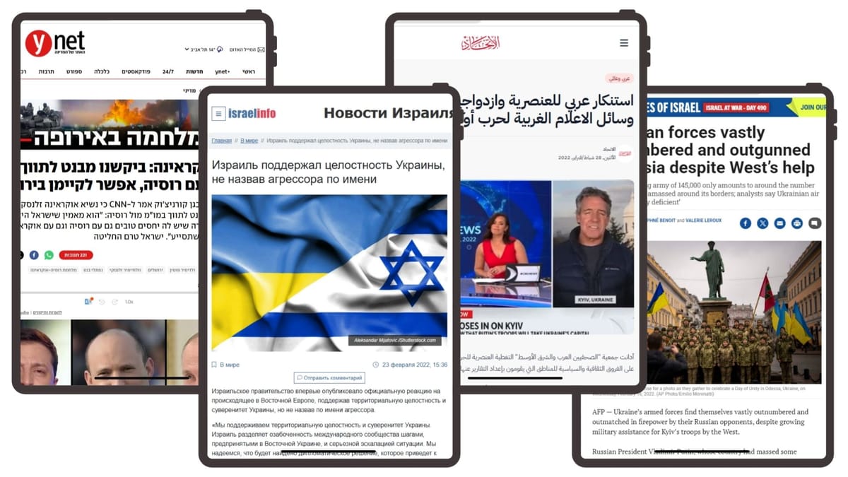 How One War Resounded in Four Languages?