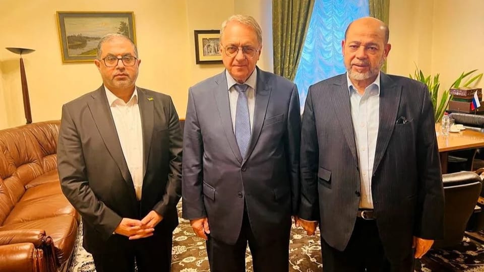 Axis of Destabilization: Russia – Hamas – Iran